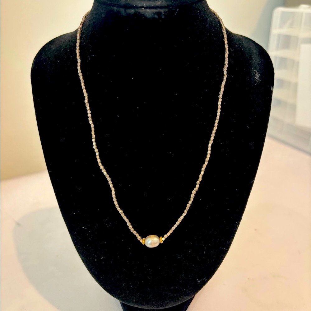 Vintage Pearl and Bead Necklace